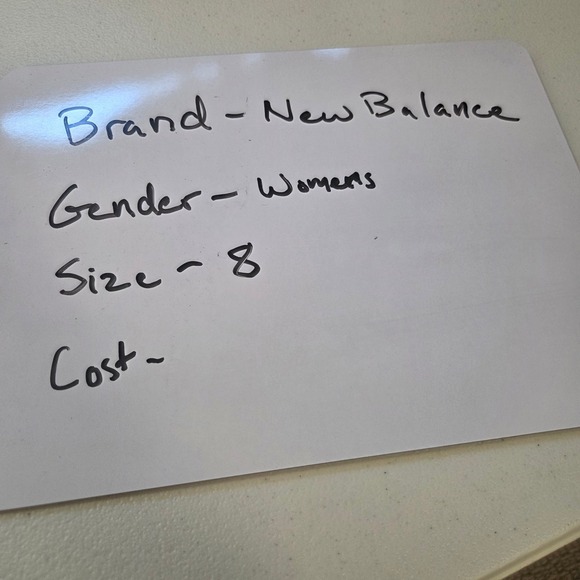 New Balance 574 Sneakers Women Size 8 Black Pink Blue Gray Running Shoes - Picture 6 of 6